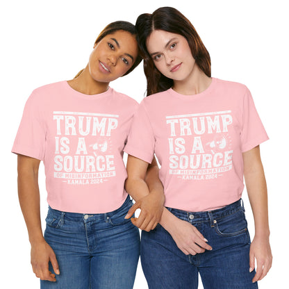 Trump Misinformation Tee – Kamala 2024 (White)